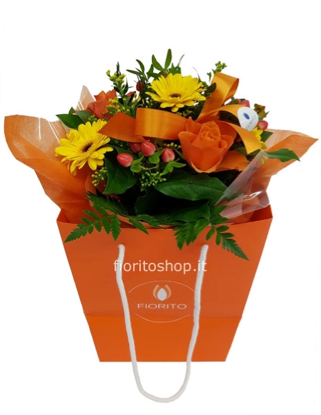 Boule grande colori caldi