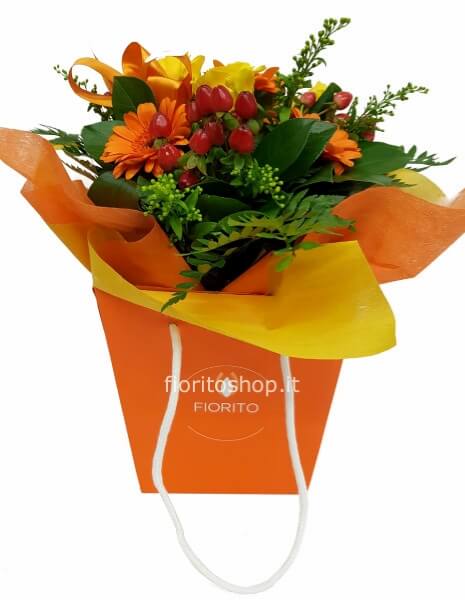 Boule piccola colori caldi