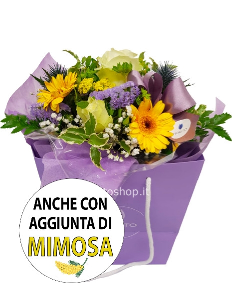 Boule grande gialla/lilla