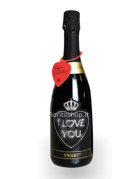 Spumante Brut Swart® etichetta "I Love You" 750ml